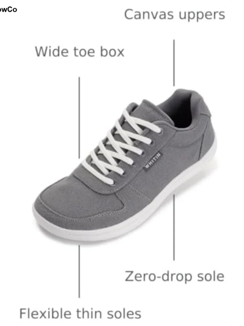 Women's Minimalist Barefoot Shoes Wide Toe Box Zero Drop